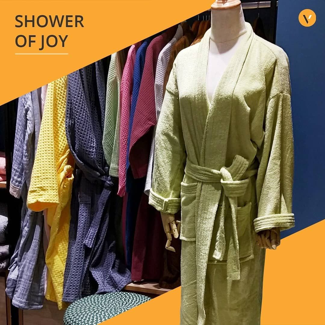 Buy Plush Bath robes for Comfortable Shower from Vintana Retail Store Ahmedabad